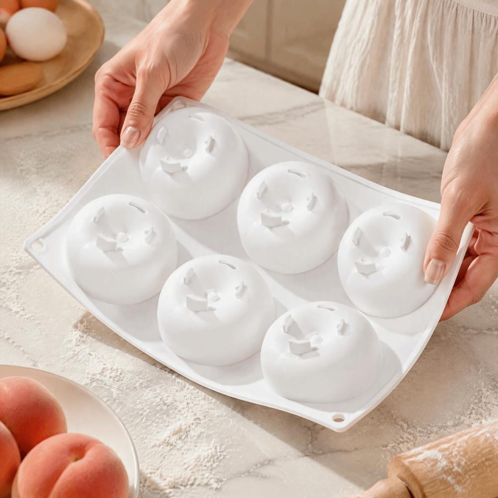 Lebensmittelechte Silikon-Fruchtform Dessertform Hitzebeständige Backform Französische Gebäckform