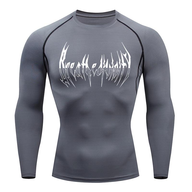 Herren Enges T-Shirt Laufen Sport Fitness Training Essentielle Sportbekleidung Schnelltrocknend Fitness Eng Sportbekleidung