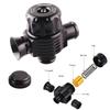 Universeller 25mm Doppelanschluss Aluminium Splitter Dump Blow off Turbo BOV Ventil für VAG 1.8T Motor Leistungsmodifikation