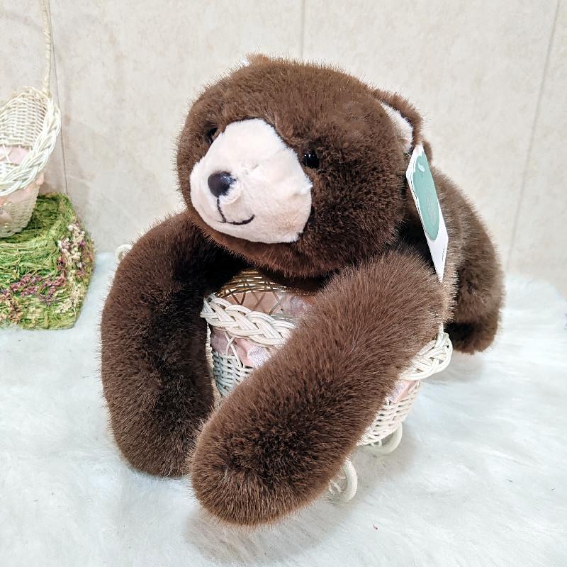 Non-Toxic Long Arm Animal Weighted Stuffed Animal Soft Lazy Fluffy Plush Animal Plush Raccoon Koala Bear Giraffe Stuffed Plush Soft Pillow