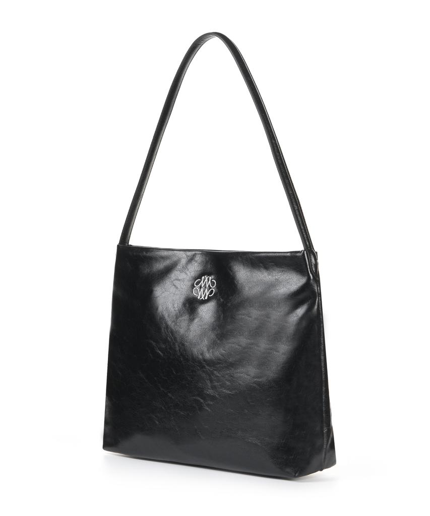 Nick&Nicole Essential Leather Square Bag_Black
