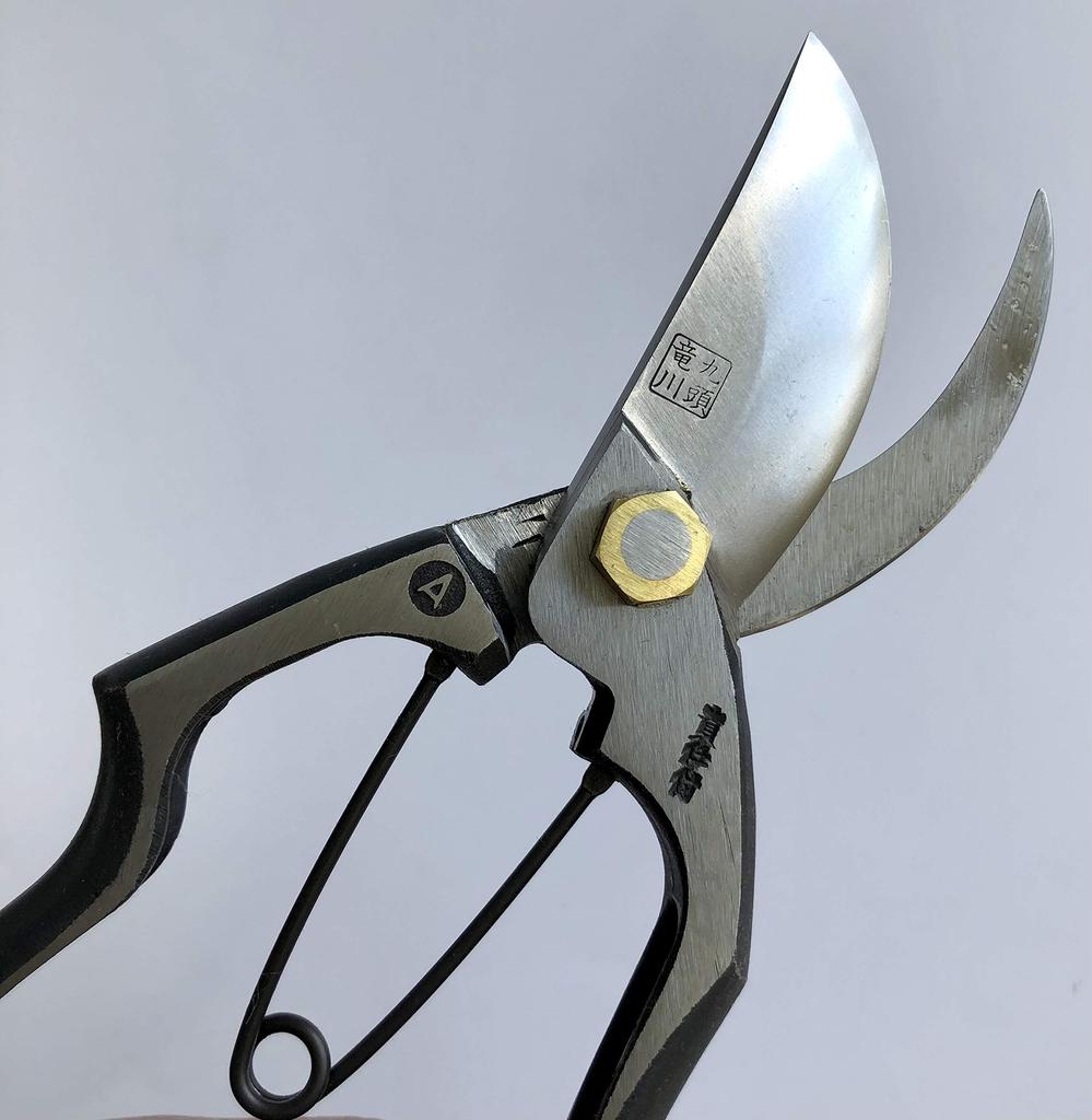 Kuzuryugawa Pruning Shears 200mm DX Steel with Metal Clasp