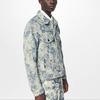 LOUIS VUITTON FW22 Denim Jacket Men's Blue 1AAGR6