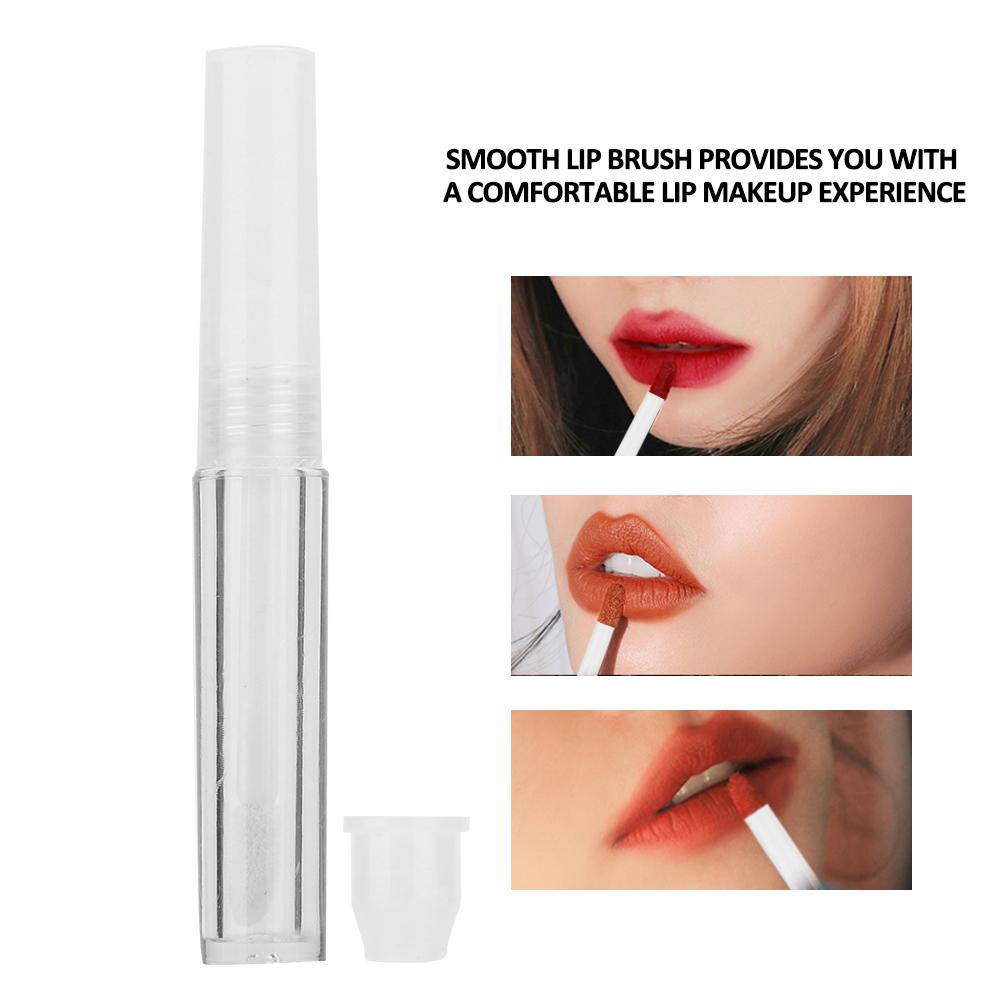 50pcs Refillable Lip Gloss Bottle DIY Empty Lip Oil Tube Container Makeup Tool (1.3ml pc)