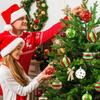 12pcs Christmas Balls Ornament for Home Indoor Holiday Party Hanging Decoration