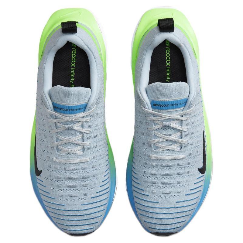Nike ReactX Infinity Run 4 Light Armory Blue Lime SneakersDR2665-402