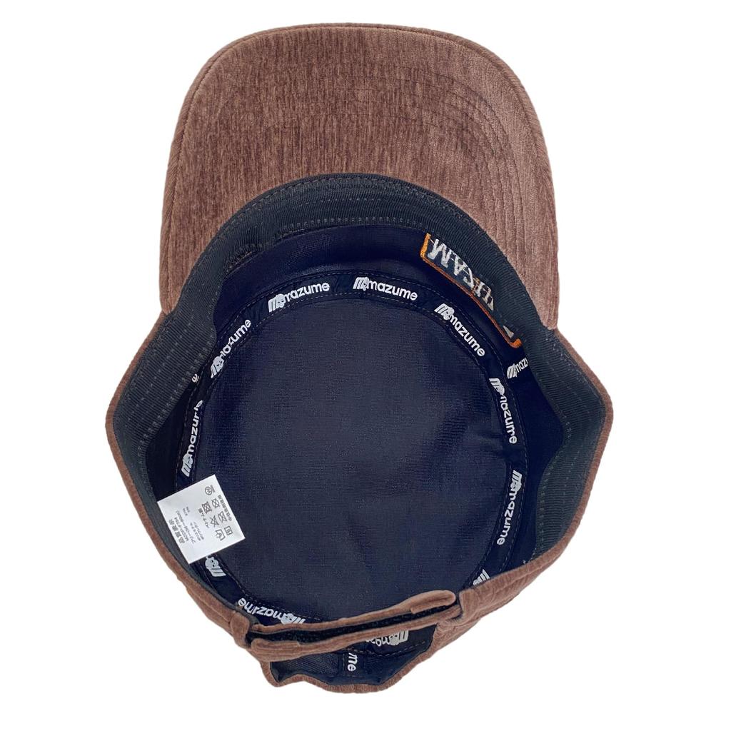 Mazume Velour Work Cap MZCP-F754-03 Brown