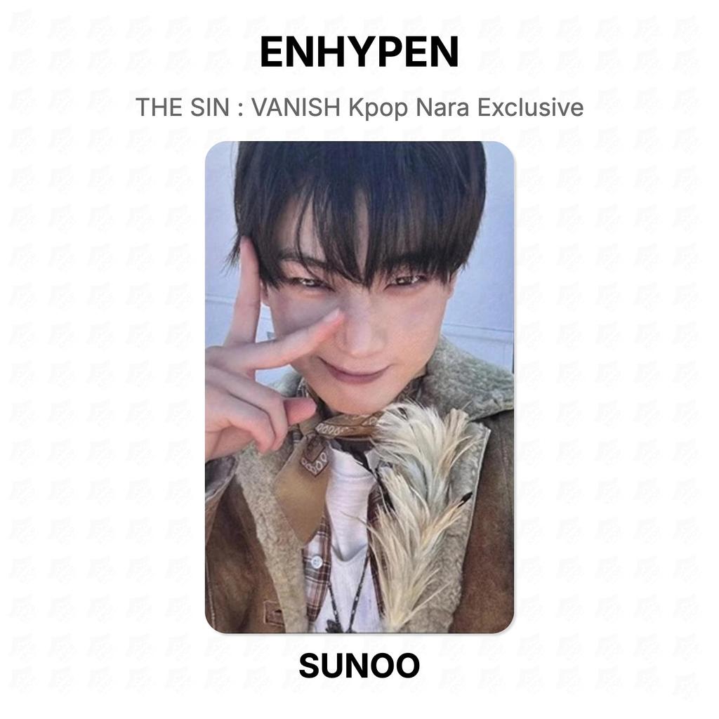 ENHYPEN THE SIN : VANISH Kpop Nara Exclusive Official Photocard