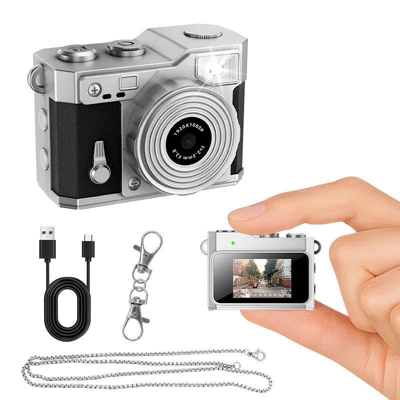 Capture Moments HD: Portable Mini Camera with Beauty Filters, Flash, and Playback - Perfect for Kids!