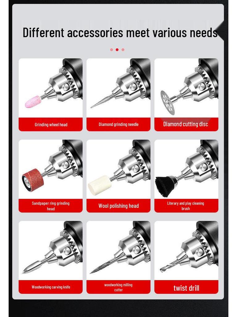 High-Power Electric Grinder & Polisher for Cutting, Jade Opening, Peeling, and Wood Carving