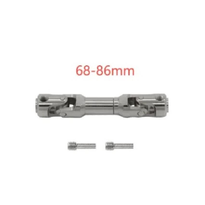 INJORA Steel Heavy-Duty Drive Shaft for 1:10 Rc Car Accessories Crawler Axial SCX10 90046 AXI03007 TRX4 Redcat Gen8 Accessories