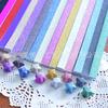 Glitter Diamond Origami Star Paper - 8 Colors for Birthday, Valentine & Christmas Gifts