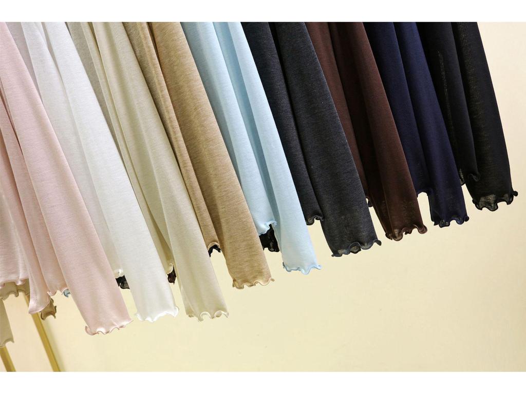 Dámský lehký kardiganový šál s dlouhým rukávem na jaro/léto 2025 - Slim pletená klimatizační bunda