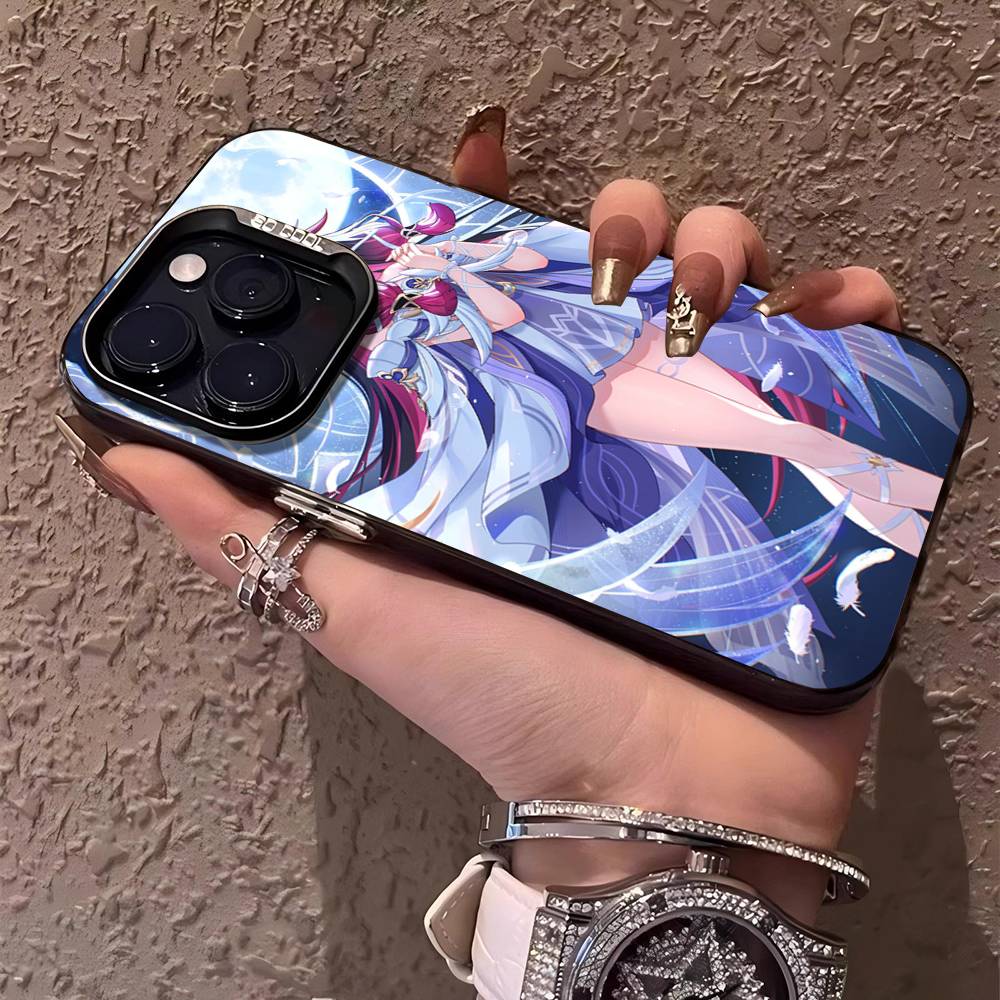 Genshin Impact Columbina Phone Case For IPhone 17 16 15 14 13 12 11 Pro Max Plus Pro Colorful Shell