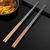 Stainless Steel Chopsticks Long Chopsticks Cook Noodles Deep Fried Hot Pot Chinese Chopsticks Reusable Metal Chopstick Tableware
