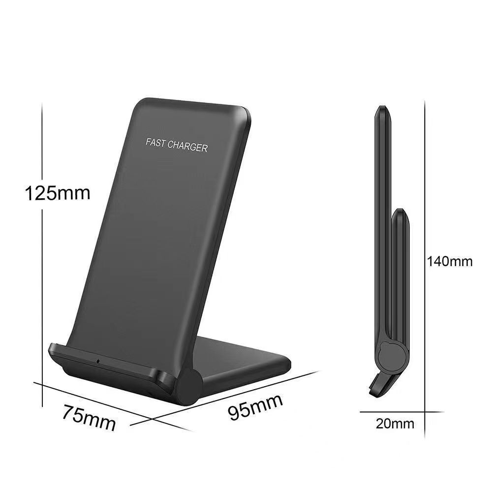 100W Fast Wireless Charger Station For iPhone 15 14 13 12 11 Pro Max 11 Phone Stand Charging Charger for Samsung Xiaomi Foldable
