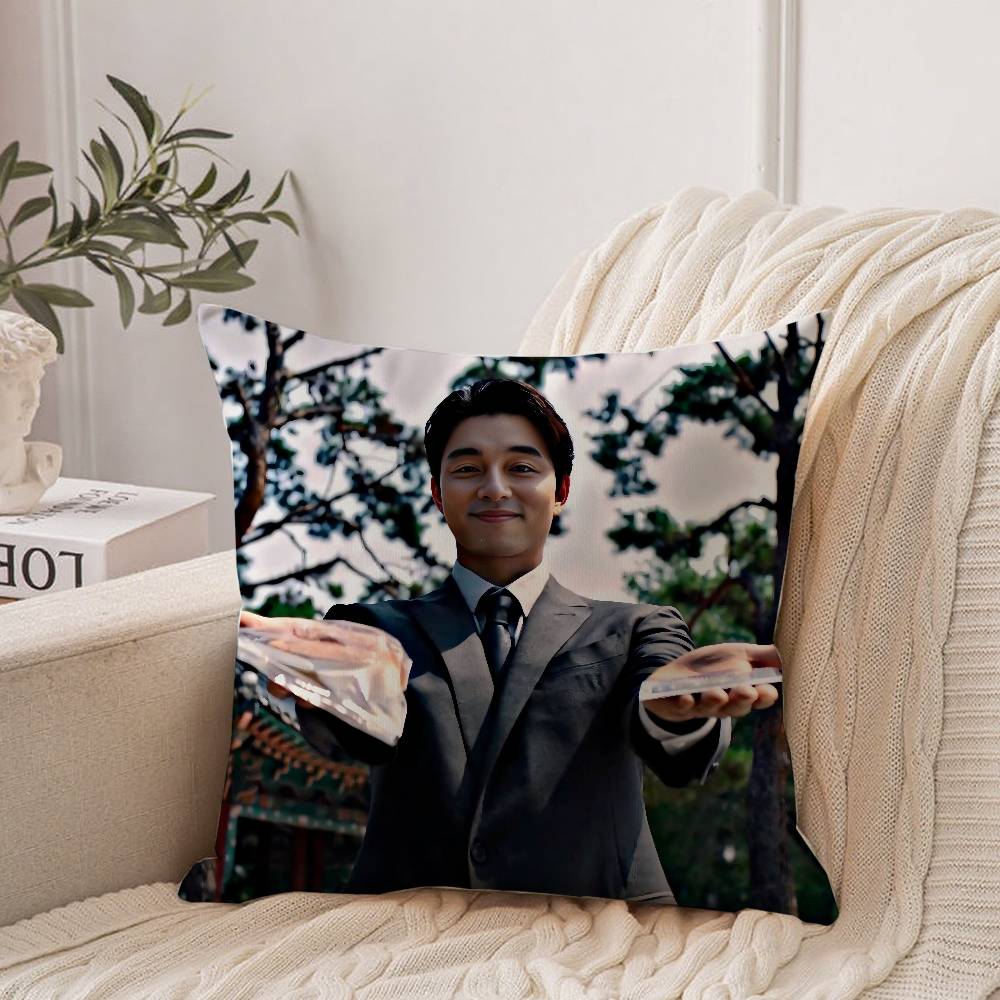 Custom G-Gong YooS KPOP Pillow Case Home Decor Throw For Sofa Bed Car Room Decor Gift Idea