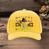 Western Cowbull Skull Trucker Hat Adjustable Wide Brim Retro Baseball Cap For Men Women Lightweight Casual Outdoor Cap
