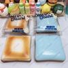 Sticky Toast Squishy Slow Rising Marshmallow Mint Chocolate Bread Soft Tender Squeeze Toy Stress Relief Hand Relaxing Toy