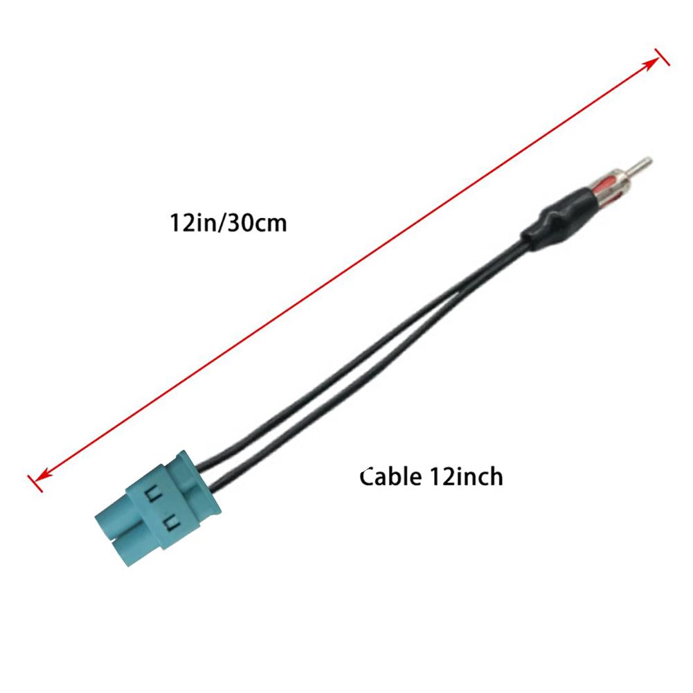 Car Radio Audio Cable Adaptor Antenna Audio Cable Male Dual Fakra - Din Aerial Antenna Adaptor for Ford Focus LV LVII 2008-2011