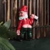 Dwarf Resin Crafts Ornaments Parody Drunken Garden Gnome Micro Landscape Decoration Statue Accessories