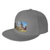 Fashion The Trajan S Forum In Rome Vatican City Flat Brim Sun Hat  Light Vintage Summer Hat
