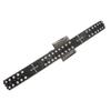 Design Crossman Square Rhinestone Buckle Western Rhinestone Denim Trend Belt Party Stage