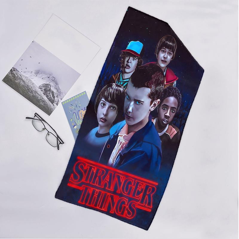 Stranger Things Fashion Beach Towel: Ideal for Summer Adventures Soft, Absorbent and Quick Drying Suitable for Swimming and Bathing