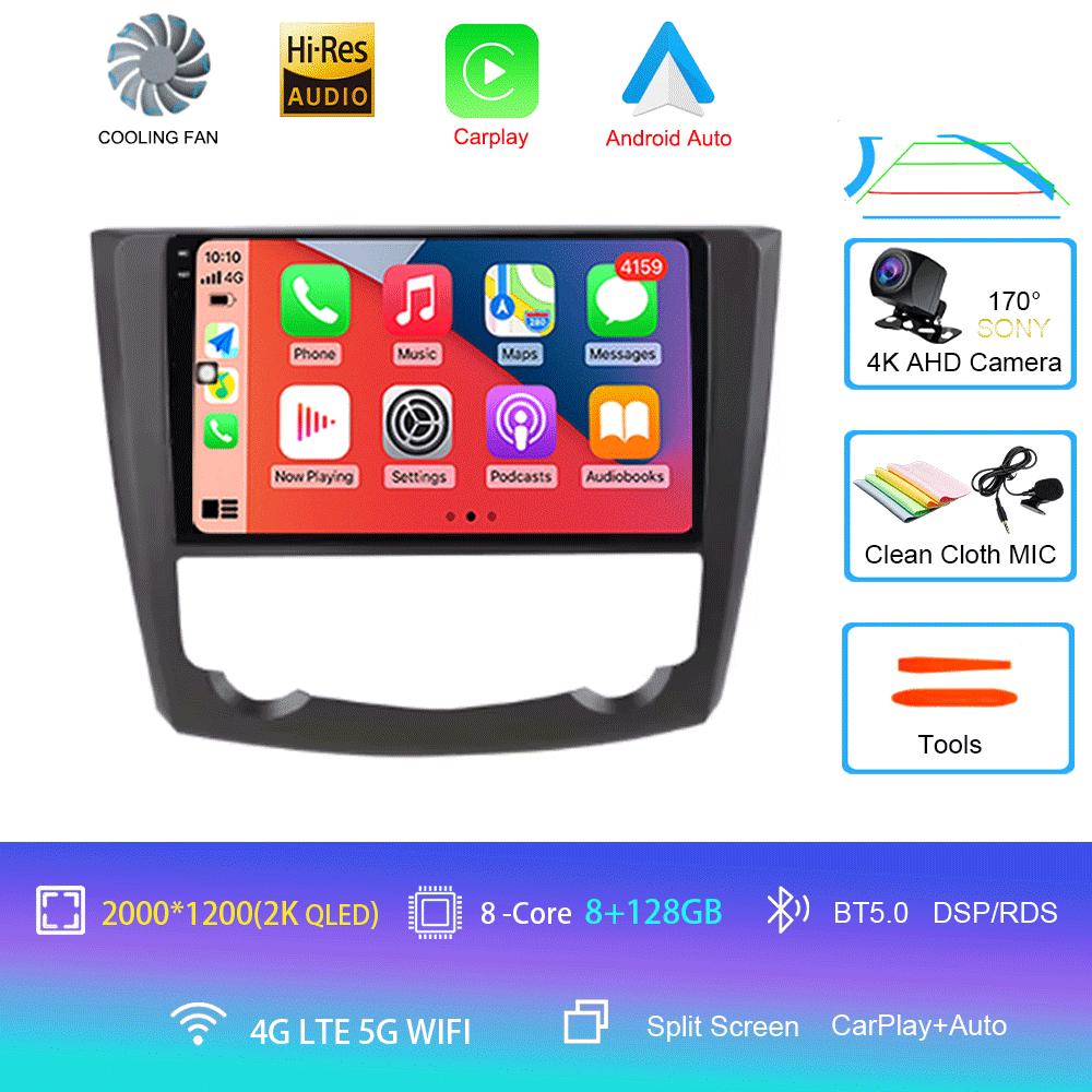 Für Renault Kadjar 2015 2016 2017 2018 2019 9 Zoll Android 14 Auto BT Radio Multimedia Video Player Navigation GPS 2 Din Kein DVD