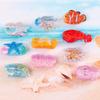 PVC Hair Clip Creative Hair Accessory New Marine Animal Hair Claw  for Women Girls
