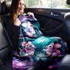 1pc Mouse Printing Lightweight Flannel Blanket, Comfortable and Warm Blanket, for Camping Sofa Bed and Couch Office, Gift