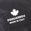 Dsquared2 Tragetasche Logo-Print Beutel inklusive Schwarz Weiß Leder Gebraucht