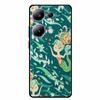 3D Emboss Case For Xiaomi Poco M6 Pro Phone Case Flower Silicone Soft Back Cover For Xiaomi Poco M6 Pro Case PocoM6 M 6 Pro Capa