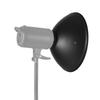 15.35 Inch Bowens Mount Beauty Dish Standar Reflector Diffuser Lamp Shade Dish with 60 degrees Honeycomb Grid & Center