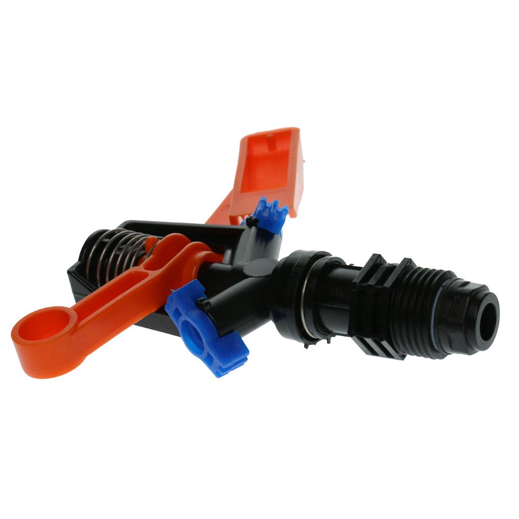 Lawn Sprinkler 360 Degree Rotary Water Sprayer High Coverage Irrigation System for Garden and Yard Plant Watering