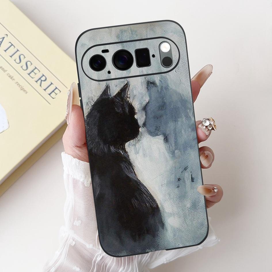 For Google Pixel 10 Case Pixel 10 Pro Cover Cute Rabbit Panda Cat Soft Silicone Matte Phone Cases For Google Pixel10 Pro XL Etui