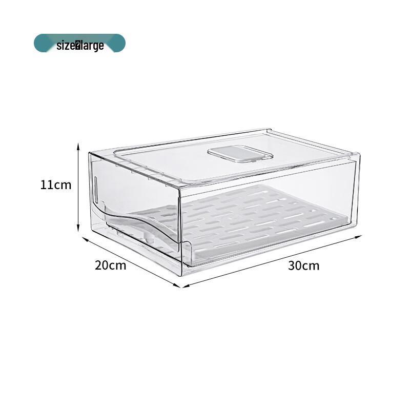 Miflame Refrigerator Storage Drawer Organizer