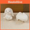 Adorable Resin Miniature Garden Rabbit Figurine Cute Animal Decoration For Modern Simple Style
