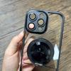 Luxuriöse magnetische Lade-Klapphülle mit versteckter Halterung für iPhone 16 15 14 13 Pro Max, All-Inclusive-Linsenschutzabdeckung