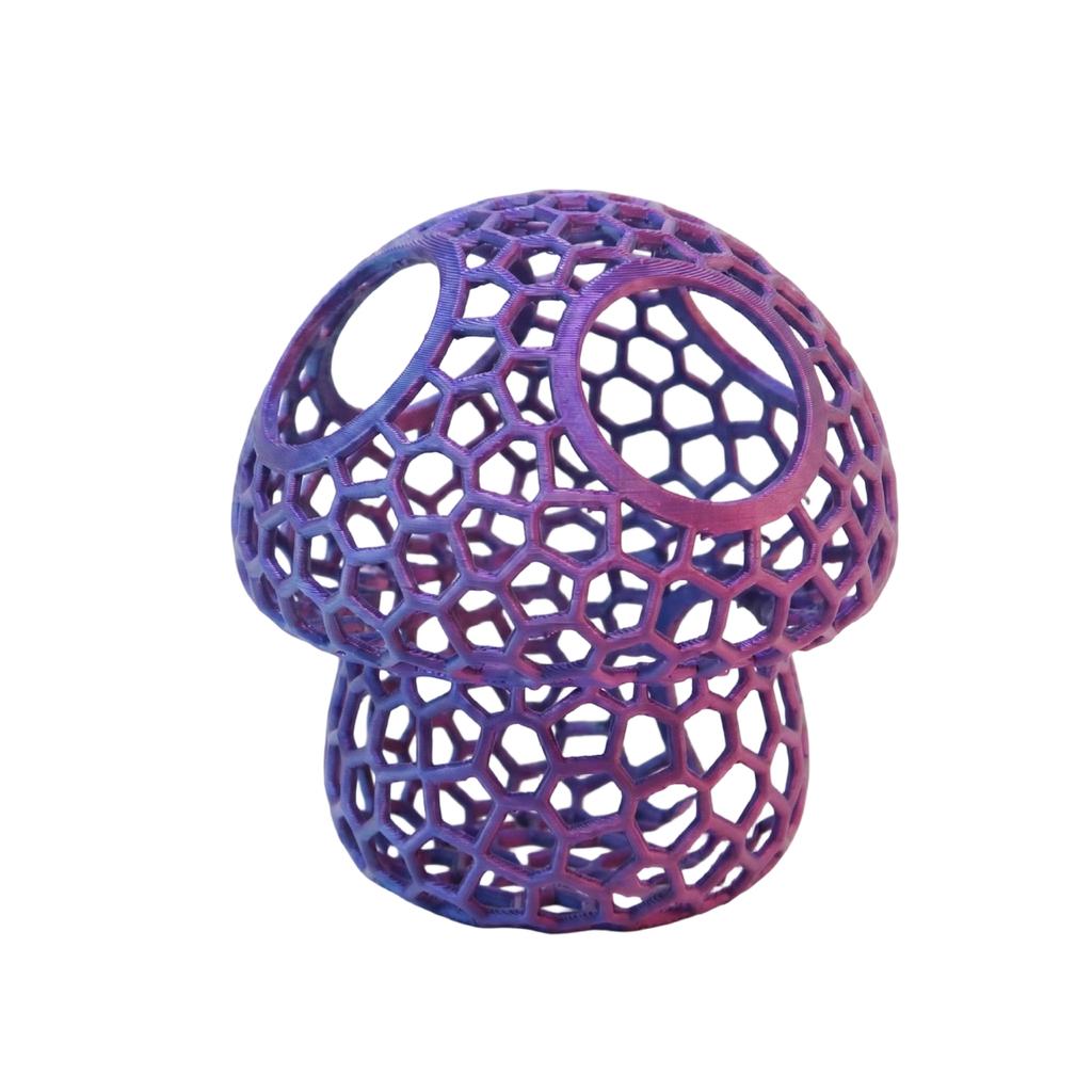 Aquarium Decoration Mushroom Shape Hollow Resin Ornament for Fish Tank Aquascaping and Underwater Landscape Design