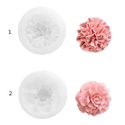 Stampo per Candele in Silicone a Fiore 3D Stampo per Sapone Fatto a Mano Fai da Te Decorazioni per Torte al Cioccolato