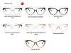 2022 Cat-Eye Rivet Flat Glasses: New TR90 Anti-Blue Light Street Style Frames
