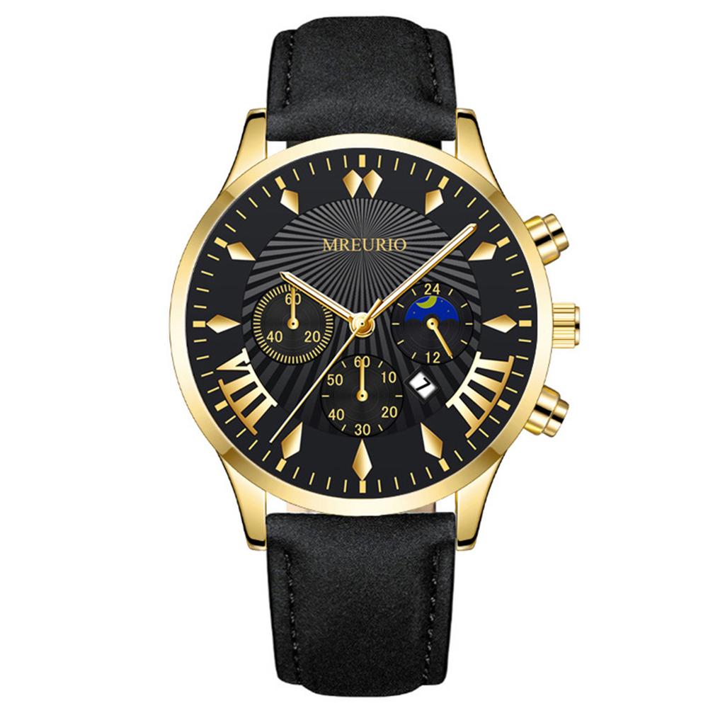 Men's Luminous Running Alarm Clock Watch