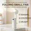 Portable handheld Fan &Flashlight 100 Speeds Digital Display for Home Outdoor Travel Beach Camping Office USB Rechargeable 3000mAh
