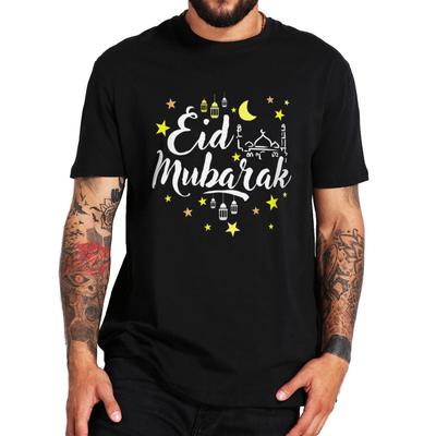New Arrived Teeshirt Eid Mubarak T Shirt Humor Muslims Culture Gift Tshirts For Men Women Cotton Unisex Oneck Summer Tops Tee
