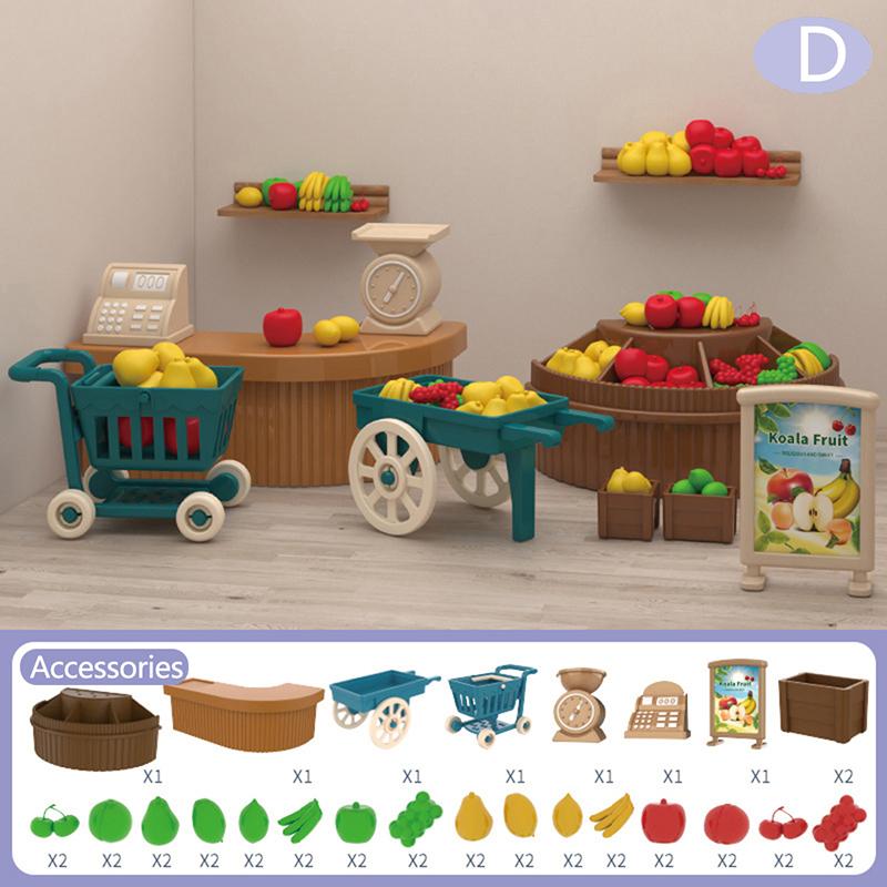Children'S Toys Mini Play House Small Scene Simulation Play House