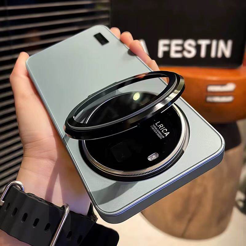For Xiaomi 17 Ultra Leica Edition Case New Frosted Full Cover Lens Bracket PC Cover for XiaoMi 17 Ultra Anti-drop Funda