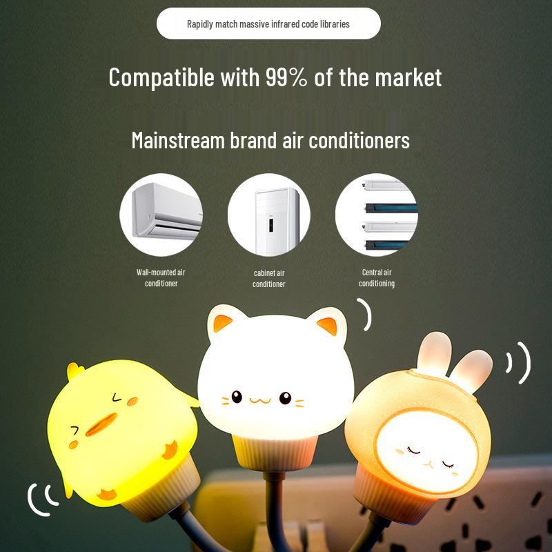 Smart Voice-Activated USB Night Light: Sleep Companion & Wake-Up Light for Bedroom