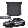 For Tesla Model 3/ Y TPE Trunk Mat Juniper Highland 2020 2021 2022 2023 2024 2025 Custom Cargo Mat Liner Seat Back Protector