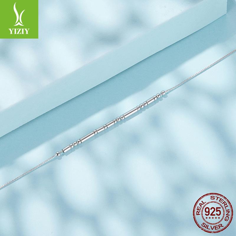 Morse Code I Love You Bracelet Valentine'S Day Gift S925 Sterling Silver Personalized Bracelet For Girlfriend